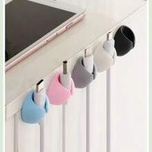 1pc/5pcs/10pcsCable Manager, Cable Clamp, Desktop Computer Holder, Adhesive Cable Manager, And Charger Holder Bedside Table, Wall, Car, And Office Cable Management Accessories, Back To School