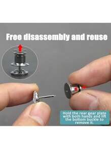 1/2pcs Adjustable Elastic Waist Clip Flower Buckle, Suitable For Jeans, T-Shirts, Trousers, No Sewing Required, Easy To Detach Button Clip School