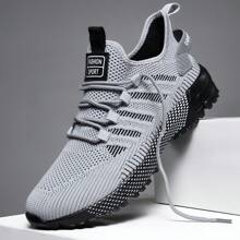 2025 Novo Tênis Esportivo Respirável e Antiderrapante Masculino - Tênis Esportivos Casuais e da Moda para Primavera/Verão, Adequado para Atividades ao Ar Livre, Corrida e Exercícios no Parque, Academia