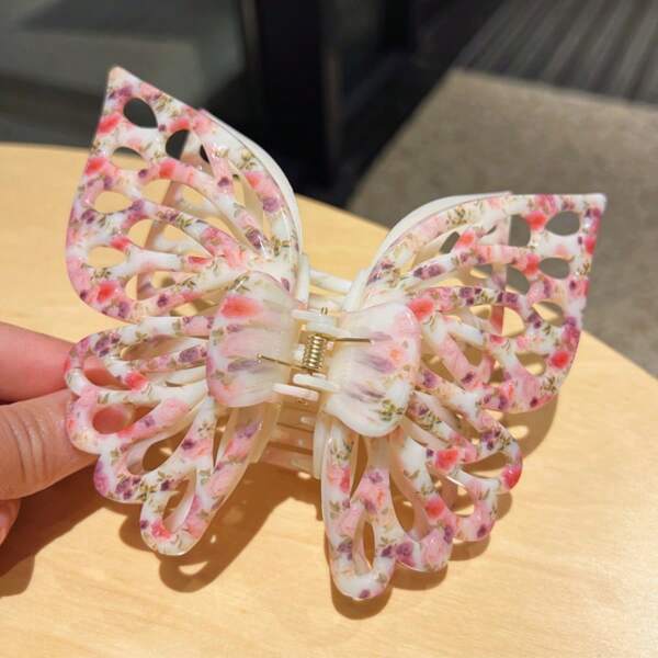 Europe And The United States Fashion Cute Cute Cat Twist Clip Advanced Sense Back Hair Clip Ladies All Retro New Kitten Line Grab Clip Hairpin Headwear