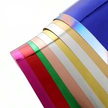 50 piezas/30 piezas/20 piezas Cartulina metálica de textura de colores A4/A5, cartulina reflectante de color mixto, peso de 150g, adecuada para hacer tarjetas de felicitación, álbumes de recortes, manualidades DIY, origami DIY, pintura, corte, útiles escolares, regreso a la escuela