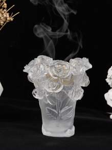 1 pièce Brûleur d'encens de mode créatif Décoration de chambre en résine Brûleur d'aromathérapie rétro Décoration de salon de bois de santal et d'agar - Multicolore - Voir 6