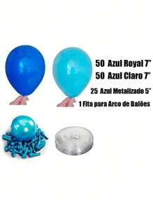 Decorative Balloons - Màu xanh lam - Xem 2