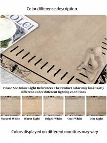 Area Rugs Pet And Kid-Friendly Carpet Non-Slip Mat Suitable For Living Room Bedroom Dining Room And Hall Camel - Camel - View 7