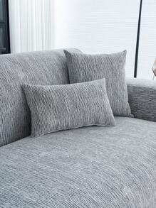 1pc Modern Simple Chenille Anti-Cat Scratch Dirt-Resistant Sofa Cushion, Suitable For All Seasons, Living Room Daily Use