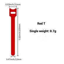 20pcs Color Multi Functional Hook And Loop Cable, Earphone Cable, Charging Data Cable, Storage Collection Cable, Ethernet Cable Binding Cable, Gardening Organizing Cable Tie