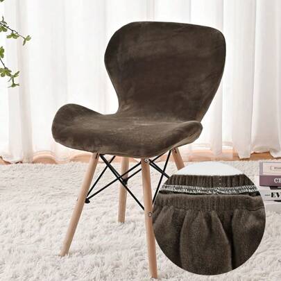 Housse de chaise de bar de hauteur de comptoir, housses extensibles pour tabourets de bar pivotants en velours, housse de chaise avec dossier pour bar, maison, cuisine, café, rose, 1/4/6 pièces. Ensemble de housses de chaise de cuisine de luxe en velours, 4/6 pièces. Housses de tabouret de bar incurvées, housses de chaise de salle à manger incurvées, housses de chaise de comptoir pivotantes avec dossier incurvé