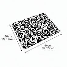 1pc Absorbent Drying Mat, Laundry Room Printed Washing Machine Dust Cover, Countertop Absorbent Tablecloth, Refrigerator Absorbent Quick-Dry Mat, Microwave Oven Dust Cover, Modern Washing Machine & Dryer Top Cover