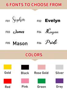 5-40Pcs Custom Name Sticker, Foil Personalized Decal, Glitter Customized Decal, Handwritten Vinyl Lettering, For Personalized Water Bottles, Mugs, Cups, Laptops Customized Label Decoration, Universal Birthday And Holiday Party Supplies School Supplies, Back To School, Multi-Functional, Customized, Workers, Clients, Students, For Business/Work/Office