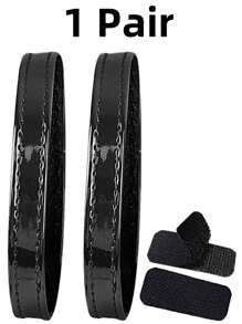 1/3 Pairs Elastic Shoelaces For High Heels, No Tie, Non-Slip, Adhesive Fastener Design - Multicolor - View 11