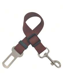 1 pieza Cinturón de seguridad para mascotas, Correa retráctil para perros, Correa para mascotas con hebilla para pecho y espalda, Cinturón de seguridad para automóvil, Cinturones resistentes y duraderos para arnés de automóvil para perros, mascotas medianas y grandes