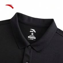 Anta Short Sleeve Polo Shirt For Men, New Summer Breathable Collared Casual Business T-Shirt, Sports Tops