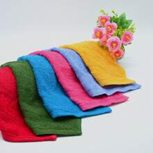 Toallas Para Manos - 100% Algodón - 4 Piezas - Hermosos Colores - 51x28 cm - Multicolor - Ver 6