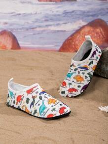 Girls Unicorn Design Fashion Casual Comfortable Wetsuit Water Shoes For Summer