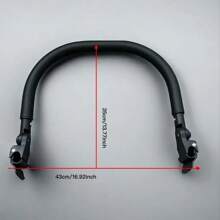 Adjustable Handlebar Armrest Fence For Infant Stroller, Baby Carriage Anti-Slip Guardrail Accessories