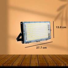 200W Outdoor LED Floodlight, Weatherproof, High Brightness White LED Floodlight, Light For Garden, Patio, Street Light. Mountable (Direct Connection). (200 Watts) - Black - View 6