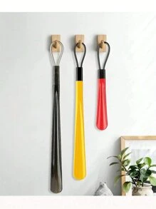 1 Piece / Long Handle Shoe Horn, Shoe Helper, Easy Shoe Access Tool, Plastic Shoe Spoon, Boot Horn, Dressing Aid Stick / Reduces Bending, Smooth Glide Surface, Durable Plastic Construction, Hanging Loop For Easy Storage / For Everyday Shoe Wearing, Putting On Boots, Travel Use / For Adults, Seniors, Individuals With Back Issues, People With Limited Mobility, All Shoe Wearers