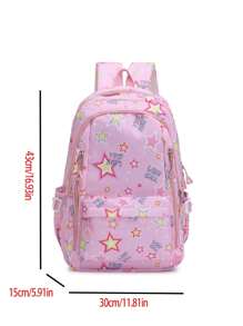 High-Quality Student Backpack With Large Capacity, Summer - Multicolor - View 10