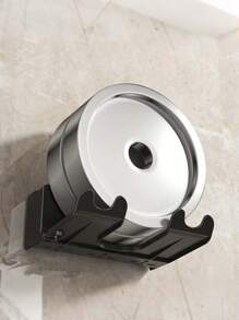 1 件，壁挂式吹风机架，免钻马桶架和浴室收纳架，浴室吹风机收纳架，免钻浴室放置架，墙壁收纳支架，壁挂式吹风机挂架 - 彩色 - 查看 4