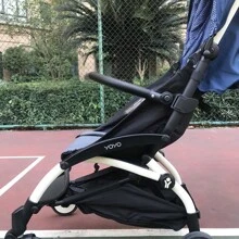 Adjustable Handlebar Armrest Fence For Infant Stroller, Baby Carriage Anti-Slip Guardrail Accessories