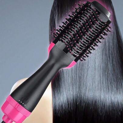 Hair Dryer Brush Blow Dryer Brush In One - Upgraded Plus 2.0 One-Step Hot Air Brush - 4 In 1 HairDryer Styler And Volumizer For Drying Straightening Curling Volumizing Hair - Gift For Christmas