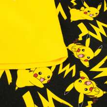 pokemon Pyjamas | Boys Pikachu Pyjamas | Kids Short PJs | Official Merchandise - Yellow - View 8