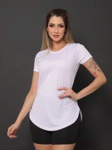 Blusa Feminina Tapa Bumbum Dry Fit Academia Fitness Lisa