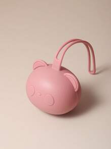 1 件硅胶个性化名字奶嘴袋，婴儿便携式奶嘴架收纳盒，返校，多功能，装饰性，字母，时尚，现代，多彩，可爱，可爱，休闲，定制，个性化，独特，定制，送给他的理想礼物，送给她的理想礼物