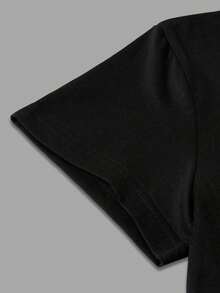 Summer Faux Pearl Element: Fashionable Bowknot T-Shirt