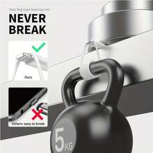 5 Packs 3.3Ft/100cm USB A To Lightning Cable, Fast Charging Compatible With IPhone 14, 13, 12, 11 Pro Max, Plus Series