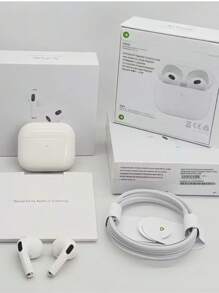 Fone De Ouvido Sem Fio I13 Bluetooth 5.0 Air Pro 3 Esportivo Com Microfone - Branco - Visão 1