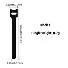 20pcs Color Multi Functional Hook And Loop Cable, Earphone Cable, Charging Data Cable, Storage Collection Cable, Ethernet Cable Binding Cable, Gardening Organizing Cable Tie