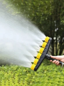 1PC Multi Nozzle Adjustable High Flow Spray Head, Used For Home Garden, Agricultural Use, PP Material Horticultural Sprinkler, Used For Flowers, Farm, Lawn, Vegetable Irrigation, Outdoor Garden, Etc
