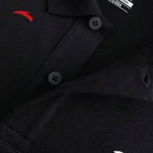 Anta Short Sleeve Polo Shirt For Men, New Summer Breathable Collared Casual Business T-Shirt, Sports Tops
