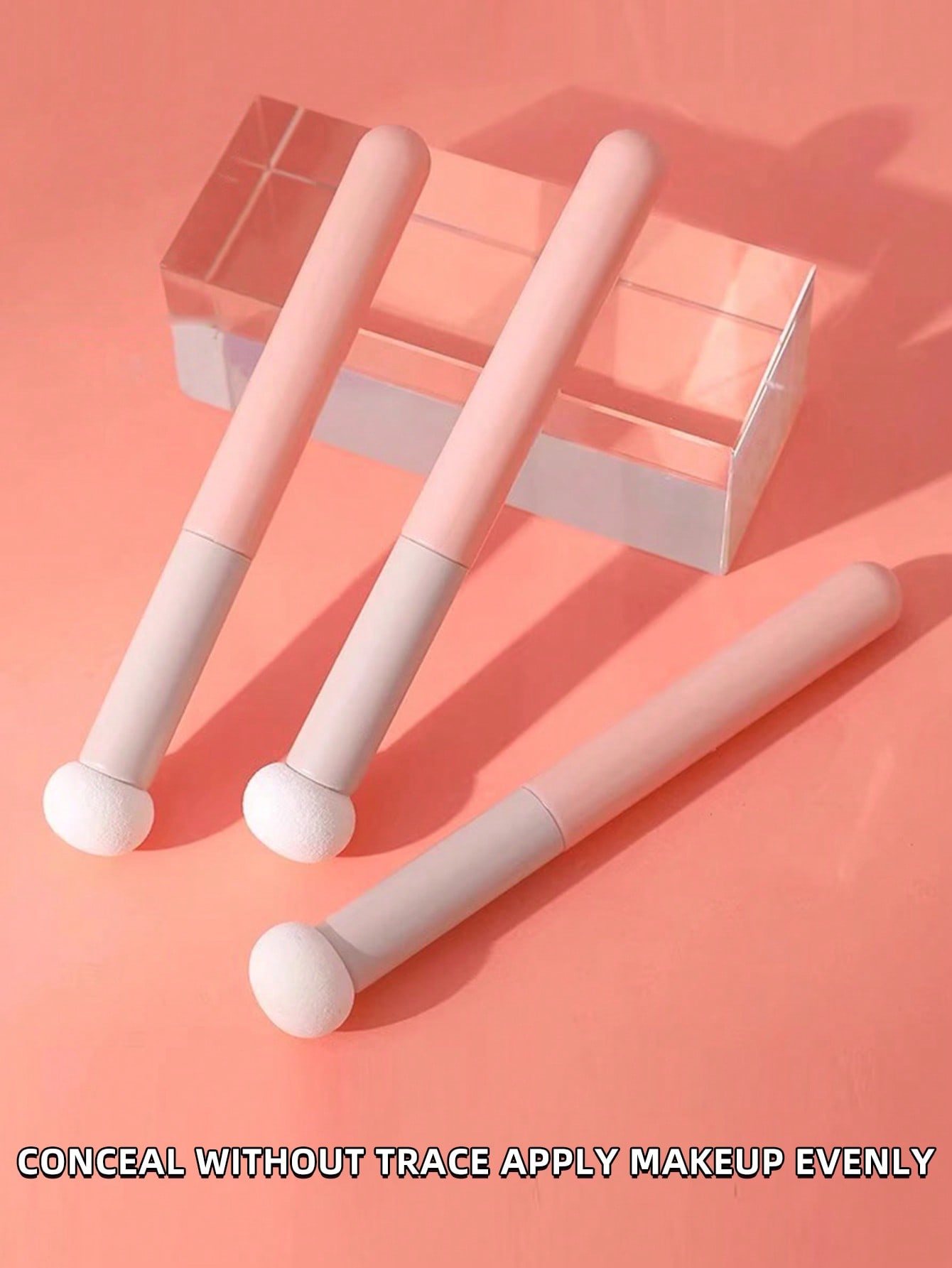 مجموعة 5 فرشاة مصحح بشكل فطري رأس إسفنجي ناعم وغير...