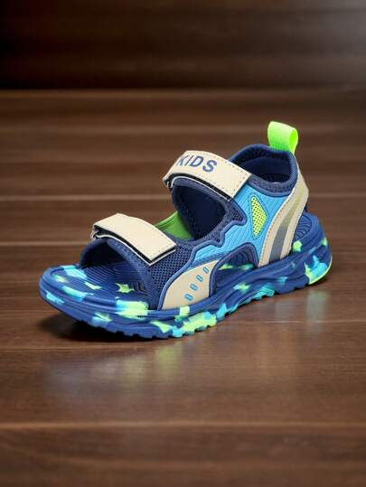 Kids Shoes, Kids Sandals, Kids Sports Sandals, New Summer Model Slip-On Sandals, Boys Shoes, Lightweight Comfortable Beach Shoes