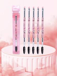 Sanrio Set di 7 pennelli trucco Hello Kitty di Sanrio, pennelli morbidi e portatili per il trucco