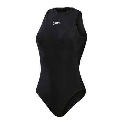 Speedo Womens/Ladies Hydrasuit One Piece Swimsuit (Black)