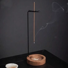 Incense Holder,Incence Burner, Home Fragrance, Home Decor, 1 Hanging Incense Burner Creative Series Incense Burner Rack, Suitable For Home Fragrance And Meditation, Living Room, Bedroom, Study Decoration, Halloween, Ghost, Autumn, Winter, Holidays, Festivals