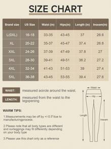 3pcs/Set Plus Size Pocket Printed Yoga Pants, High Waist Fitted Slimming Workout Leggings Capri Pants