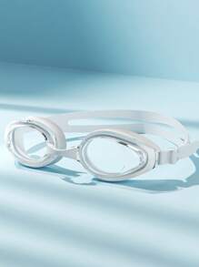 1pc HD Swimming Goggles HD Boy's Glasses Swimming Equipment - Black and White - View 8