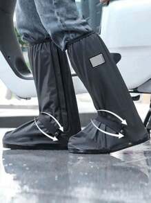 Extra Thick Snow Shoe Covers, Anti-Snow & Rain, Waterproof, Anti-Slip, Warm Winter Outdoor Snow Boots Covers For Cycling Summer Cooling,Beach,Travel