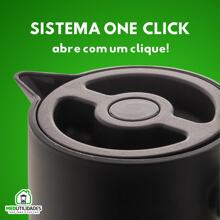 Nordic Minimalist Thermal Coffee Tea Bottle With Wooden Handle 1 Liter