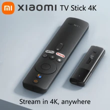 Xiaomi Xiaomi TV Stick 4K, Resolución 3840 X 2160, 2GB de RAM y 8GB de ROM, Asistente de Google, Salida de ultra alta resolución 4K, Contenido multimedia portátil 4K, Compatibilidad con Dolby Atmos y Dolby Vision, Control remoto Bluetooth y por infrarrojos de 360°