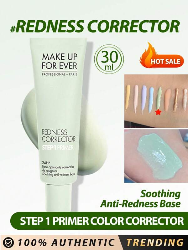 Make Up For Ever MAKE UP FOR EVER STEP 1 PRIMER COLOR CORRECTOR #RÖTUNG KORREKTOR 30ml