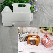 创意盒式金属切割模具、DIY 剪贴簿相册和压花模板、贺卡制作工具、卡片纸切割工艺品、礼品卡制作模板模切