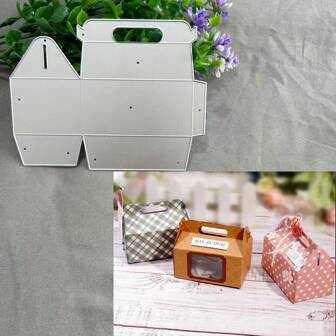 Creative Box Metal Cutting Dies, DIY Scrapbooking Album And Embossing Stencil, Greeting Card Making Tool, Card Paper Cutting Crafts ,Gift Card Making Template Die Cuts