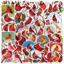56pcs Cardinal Graffiti Stickers For Decorative Phone Case Water Cup Diary Computer Helmet Waterproof Sticker - Multicolor - View 11