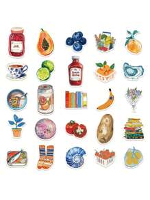 50pcs Vintage Mediterranean Style Art Stickers For Laptop Luggage Skateboard Guitar Decoration,School Supplies,Back To School