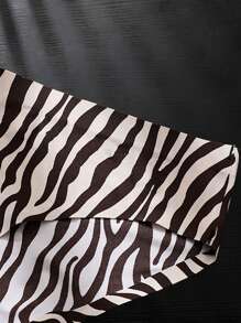 3pcs/Set Men Lightweight Sexy Leopard Print Bulge Enhancing 3D Ergonomic Sports Fitness Breathable Briefs Underwear